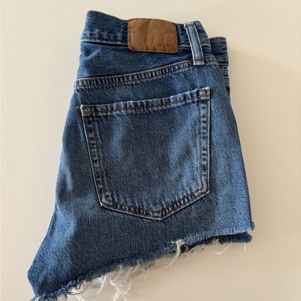 Aeropostale Boyfriend Jean Shorts
